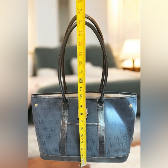 Dooney & Bourke Blue Tote Bag - Picture 4 of 16